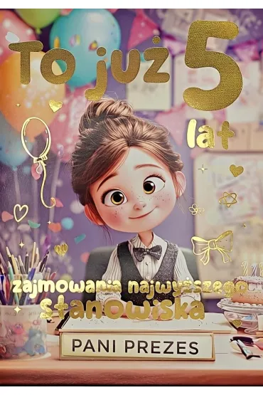 Yeku Karnet 3K Urodziny