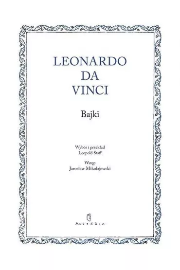 Bajki Da Vinci - Vinci Leonardo