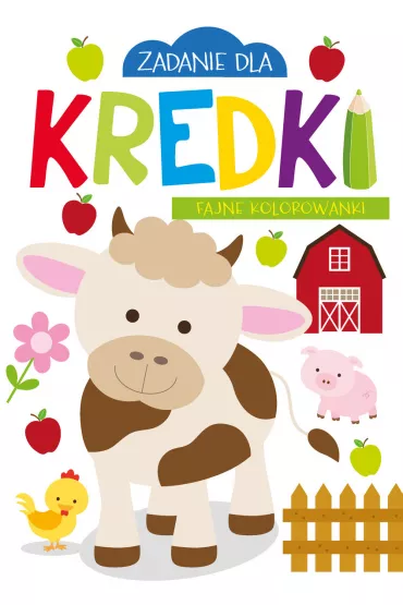 Zadanie dla kredki. Fajne kolorowanki - Monika  Kalinowska