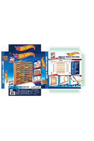 Walizka Hot Wheels z torem wy�cigowym Intek