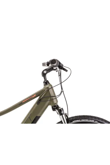 Romet Rower elektryczny Orkan RM 2 D Integrated oliwkowy 20 L