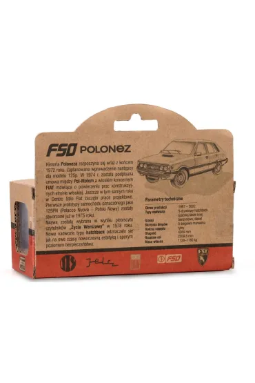 Auto osobowe metalowe 1 43 Polonez zielony DAFFI K-580