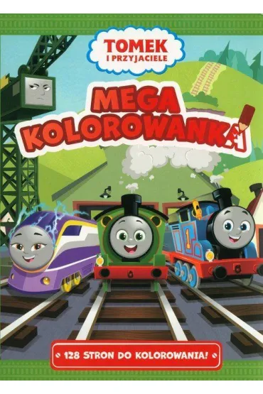 Tomek i Przyjaciele Mega kolorowanka