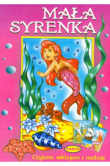 Ma�a syrenka. czytam naklejam