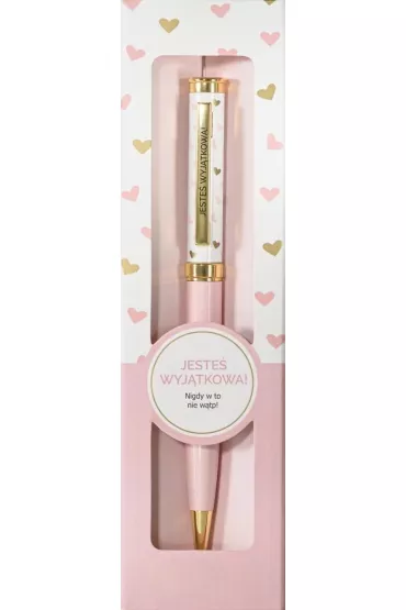 Be-Happy Gifts D�ugopis z grawerem na prezent Jeste� Wyj�tkowa