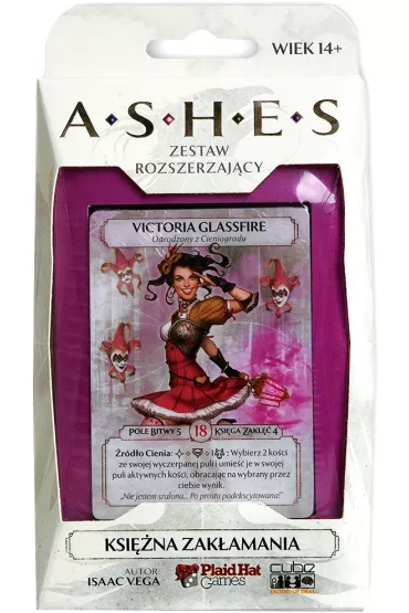 Ashes. Ksi�na Zak�amania Cube - Isaac Vega