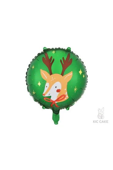 PartyDeco Balon foliowy Renifer, 45cm