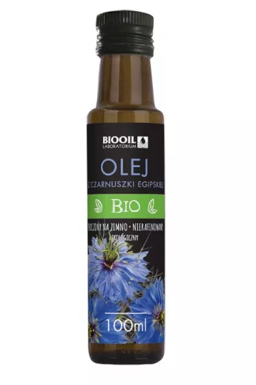 Biooil Olej z czarnuszki egipskiej t�oczony na zimno 100 ml Bio