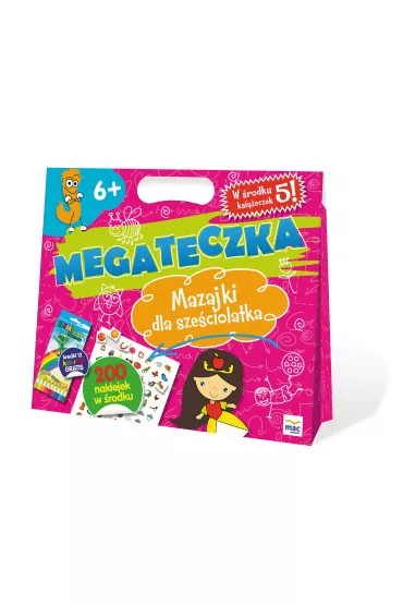 Pakiet mega teczka mazajki dla sze�ciolatka