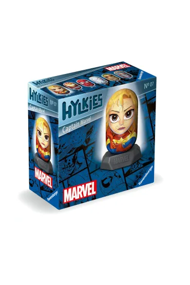 Puzzle 54 el. 3D Hylkies: Kapitan Marvel Ravensburger