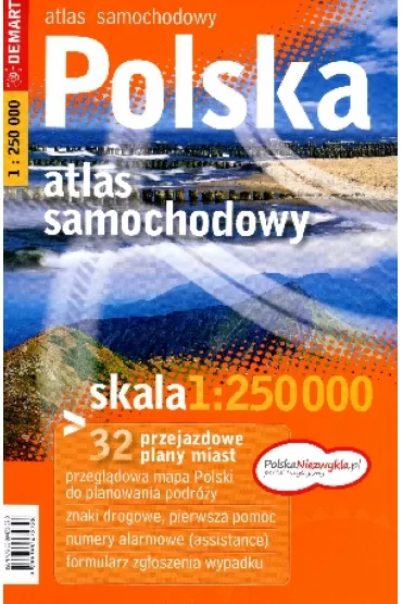 Atlas samochodowy Polska 1:250 000