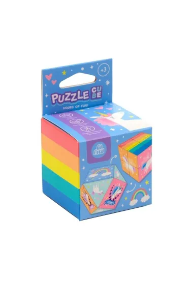 Puzzle w kszta�cie kostki Jednoro�ec Puckator