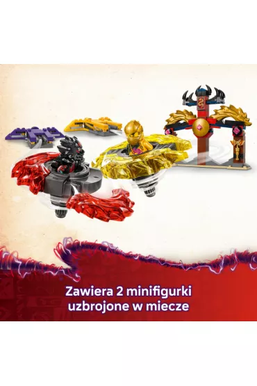 LEGO NINJAGO Smocze Spinjitzu — zestaw bitewny 71826