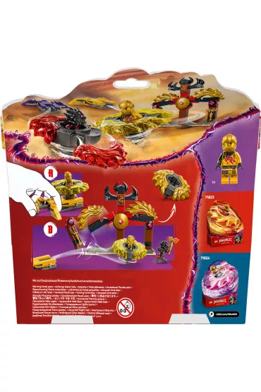 LEGO NINJAGO Smocze Spinjitzu — zestaw bitewny 71826