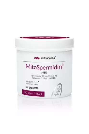 Dr. Enzmann Mse MitoSpermidin suplement diety 90 kaps.