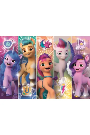Puzzle 104 el. SuperColor. My Little Pony Clementoni
