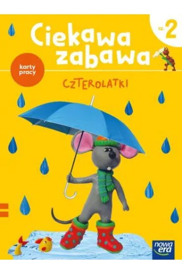 Ciekawa zabawa. Czterolatki. Karty pracy. Cz�� 2 - Magdalena Ledwo�