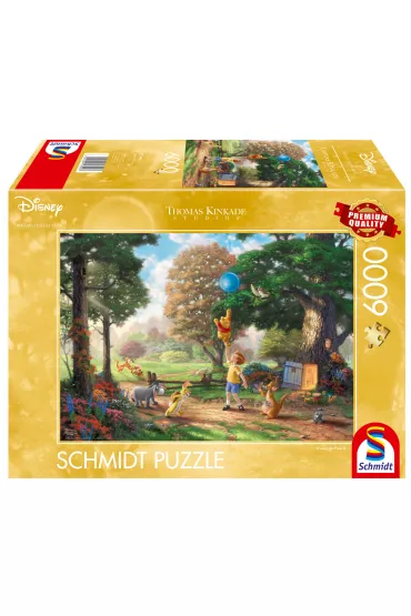 Puzzle 6000 el. THOMAS KINKADE Kubu� Puchatek (Disney) Schmidt - Thomas  Kinkade