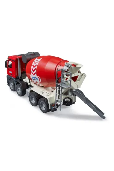 Mercedes Benz Arocs Betoniarka czerwona Bruder