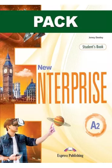 New Enterprise A2. Podr�cznik papierowy + DigiBook (kod) (edycja polska) - Jenny Dooley