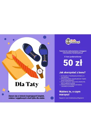 e-Bon Karta Podarunkowa dla Taty 50 z� TaniaKsiazka.pl