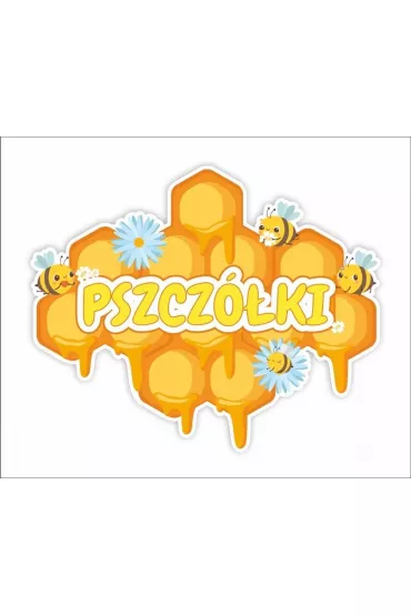 LearnHow Dekoracja tabliczki - Grupa pszcz�ki