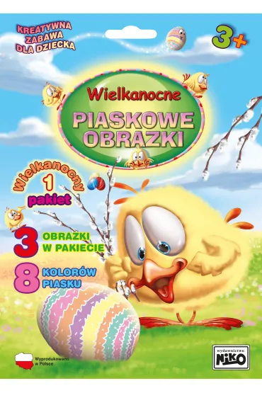 Wielkanocny pakiet 1. Wielkanocne piaskowe obrazki Niko