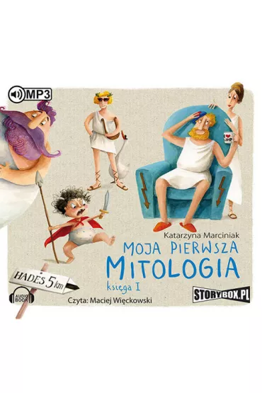 Audiobook Moja pierwsza mitologia ksi�ga 1 CD - Katarzyna Marciniak