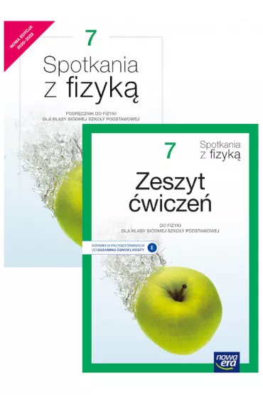 Pakiet Spotkania z fizyk� 7. Podr�cznik i Zeszyt �wicze� do fizyki dla klasy si�dmej szko�y podstawowej. Edycja 2020-2022 - Gra�yna Francuz-Ornat, Maria Nowotny-R�a�ska, Teresa Kulawik, Bart�omiej Piotrowski