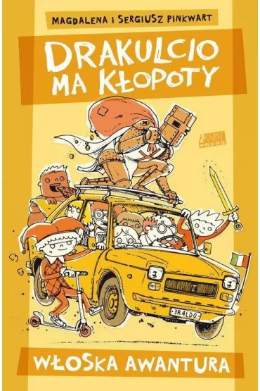 Drakulcio ma k�opoty. W�oska awantura - Magdalena Pinkwart