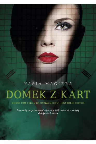eBook Domek z kart. Cykl z Hektorem Cichym. Tom 2 mobi epub - Kasia Magiera