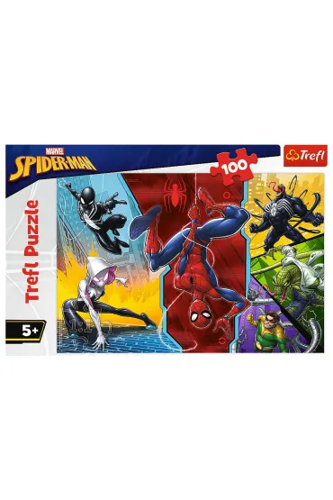 Puzzle 100 el. Do g�ry nogami Trefl