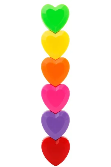 ZAKRESLACZ MINI 5KOL FLUO SERCA HAPPY COLOR WB