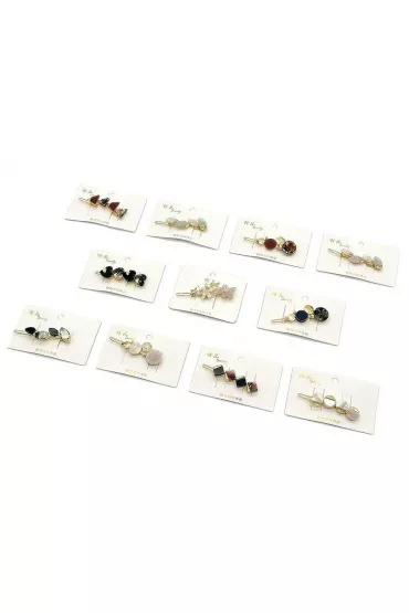 Spinki do w�os�w 6,5cm MIX Adar