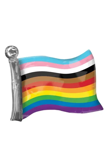Balon foliowy XL progress pride flag