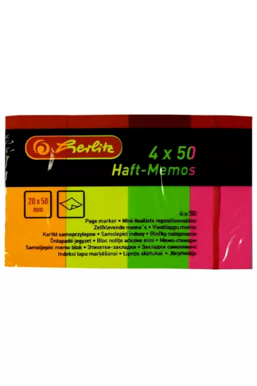Herlitz Karteczki indeksuj�ce Neon