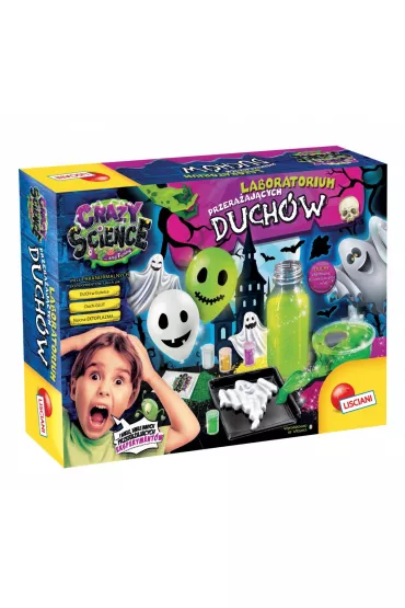 Crazy Science. Laboratorium przera�aj�cych duch�w Lisciani
