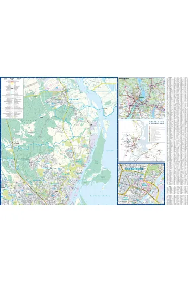 Szczecin plan miasta 1:22 000 papier 2025