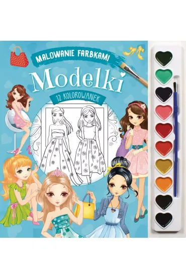 Malowanie farbkami. Modelki - Izabella Sie�ko-Holewa