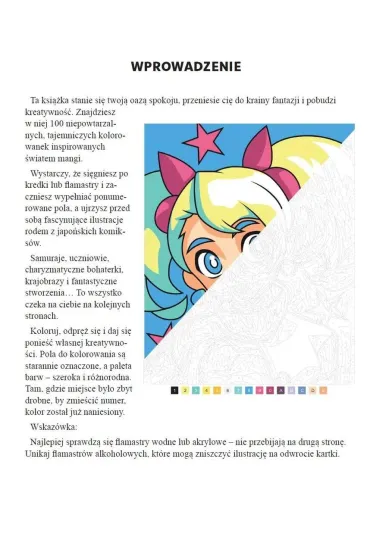 Art therapy. Kolorowanka antystresowa. Manga. Zagadkowe rysunki - William Bal