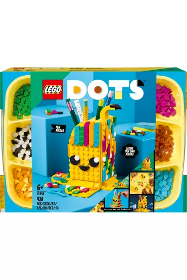 LEGO DOTS Uroczy banan - pojemnik na dugopisy 41948