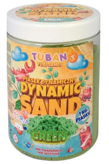 Piasek dynamiczny zielony Tuban