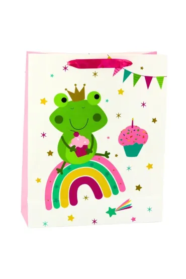LeanToys Torba prezentowa �aba 32x26x10cm