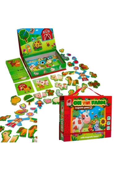 Puzzle Gra magnetyczna - Farma Roter Kafer