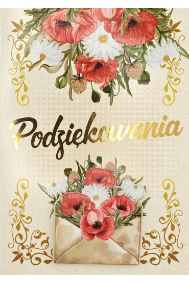 Yeku Karnet 3K Podzi�kowania
