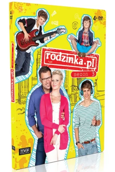 Rodzinka.pl - Sezon 3 (4 DVD) - Karol Klementewicz, Kuba Wecsile