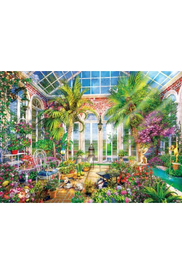 Puzzle 1000 el. Glass Garden Summer Conservato Eurographics
