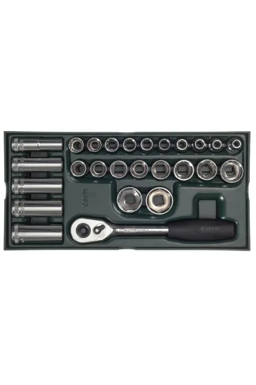 Sata S09915 Zestaw 26 klucze nasadowe 1/2
