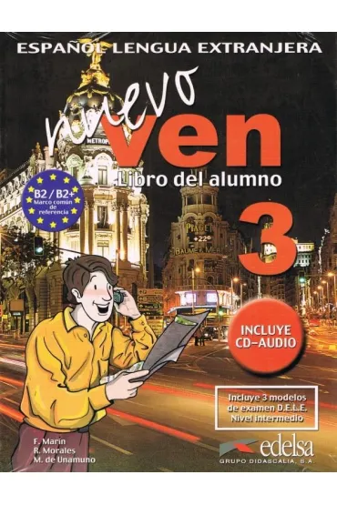 Nuevo Ven 3 podr�cznik EDELSA - Francisca Castro Viudez