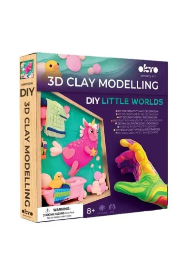 Zestaw DIY z masy plastycznej Jednoro�ec Okto